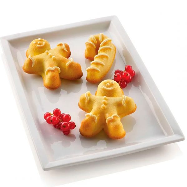 SF106/С Форма силіконова "Містер Джинджер"  90x43 h 21 mm