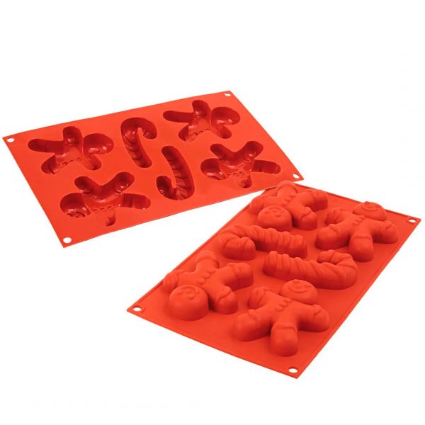 SF106/С Форма силіконова "Містер Джинджер"  90x43 h 21 mm