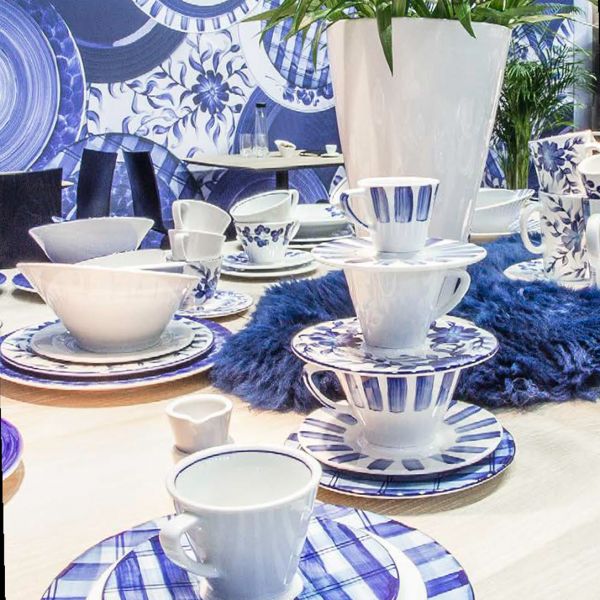 PUL0818-X8851 Чашка 180 мл декор Flowers серія "Indigo"
