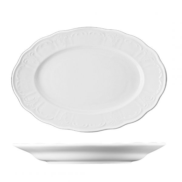 BEL3032 Блюдо овальне 33х22 см серія "Bellevue"