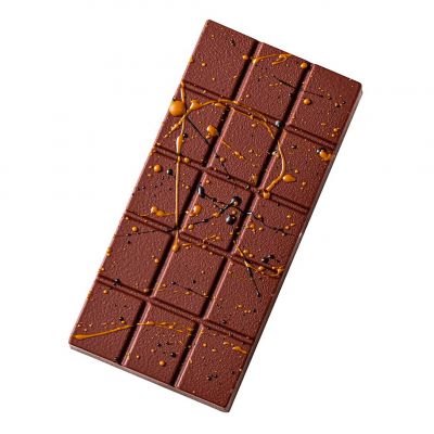 21MA2034 Форма для шоколаду "Yummy" 155x75 мм, h 20  мм (3 шт) - 250  г