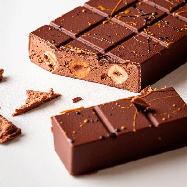 21MA2034 Форма для шоколаду "Yummy" 155x75 мм, h 20  мм (3 шт) - 250  г