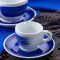 35113 Чашка espresso 75 мл Blue stroke B "Verona Millecolori Hand Painted Brush stroke B Blue with S