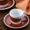 35130 Чашка cappuccino large 260 мл Brown stroke B "Verona Millecolori Hand Painted Brush stroke B B