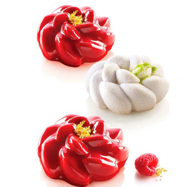 FLEUR 90 Форма силіконова "квітка" Ø99 h 35 мм (90 мл x 6)