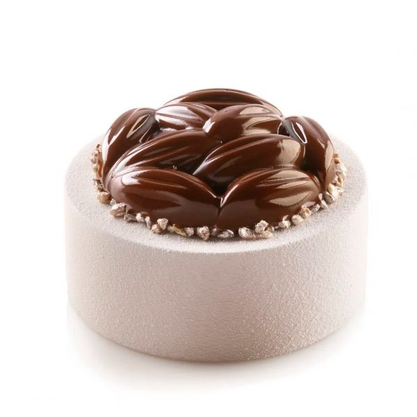 COCOA 35 Форма силіконова "какао боби" Ø61 h 21 (35 мл x 8)