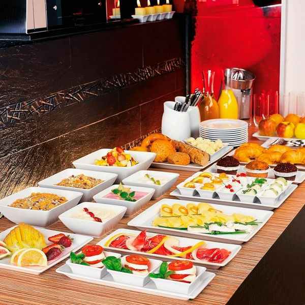 591283 Блюдо прямокутне для викладки 25x14 см серія "Buffet Gourmet"