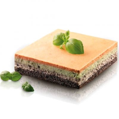 TOR180x180 H50/1 Форма силіконова  квадратна 180x180 мм, h 50 мм, v= 1,558 л