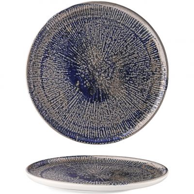 OPT2126-T0014 Тарілка кругла 26 см серія "Optimo" декор "Shell Blue"