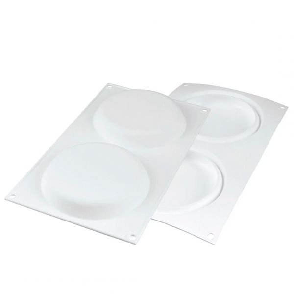 KIT TARTE RING D150 MM Форма силіконова d 122  h20 mm + 2  кільця (d 150 mm, h 20 mm) - 1*2 форма в