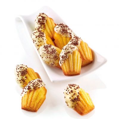 SF031/C Форма силіконова "мадлен" 44х34 мм, h 10 мм