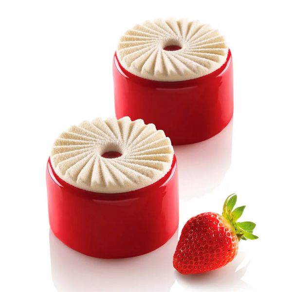 PLISSÉ 23 Форма силіконова 1 шт. Ø75 h7,7 mm, 23 ml x 6 tot. 138 ml;