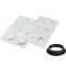 KIT TARTE RING ROUND D80 MM Форма силіконова d 67  h 15 mm + 6  кілець  (d 80 mm, h 20 mm) - 1*6 фор