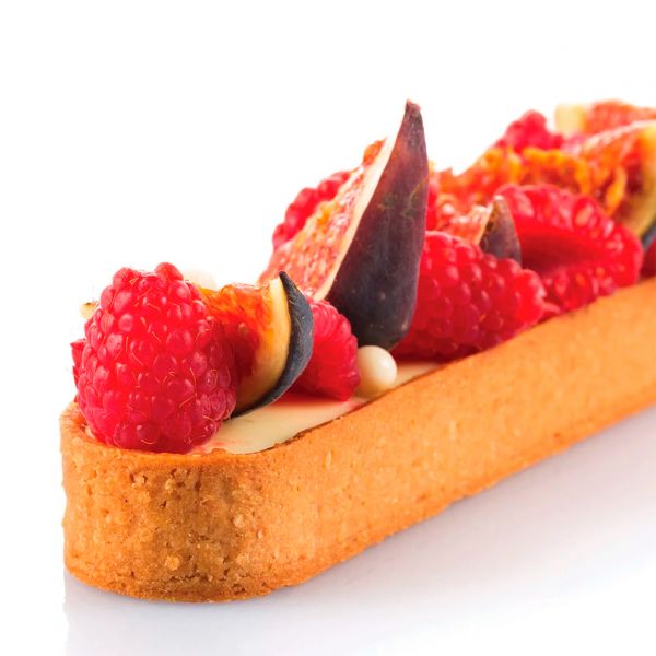 KIT TARTE RING OBLONG 146x34 MM Форма силіконова 133 x 21 h12 mm + 6 кілець  (146 x 35 mm) - 1*6 фор