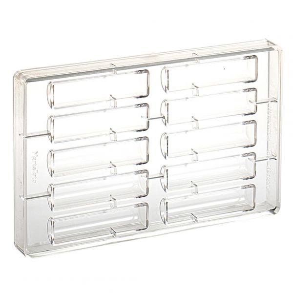 MA1920 Форма для шоколаду "Choco Line - Curvy Snack" 96 x 22 x h 17 мм, 34 г