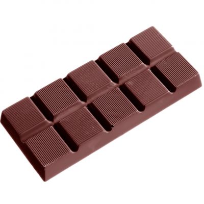 1366 CW Форма для шоколаду "Плитка класична" 117x50x7 мм , 1x5 - 41 г