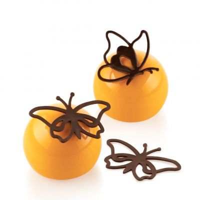 GRACE Килимок силіконовий "Метелики" 400x80 h 2 мм, 69x45 h 1 мм