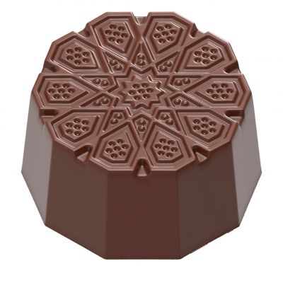 12148 CW Форма для шоколаду "Східний десятикутник" 29x30x16 мм, 3х7 шт./12 г