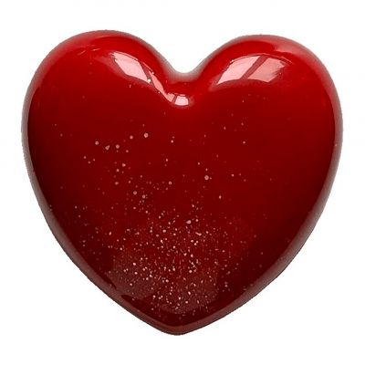 MA1996 Форма для шоколаду "велике серце" 75x70 h 22 мм (6 шт) - 27 г