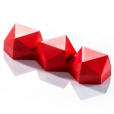 MA1924 Форма для шоколаду "Modern Bon - Snack" 86,5 x 31,5 x h 18 мм (8 шт) - 34,5 г