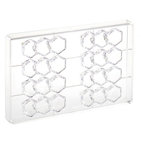 MA1924 Форма для шоколаду "Modern Bon - Snack" 86,5 x 31,5 x h 18 мм (8 шт) - 34,5 г