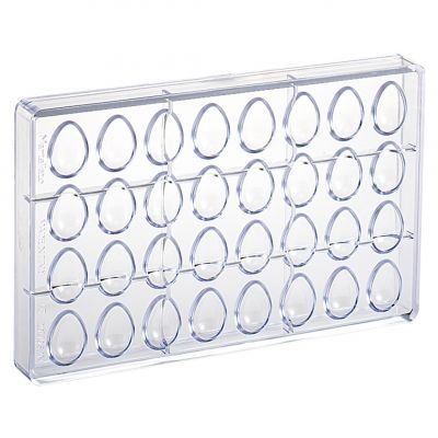 21U032N Форма для модулювання шоколаду "Яйце"  ø 22  h 32 мм