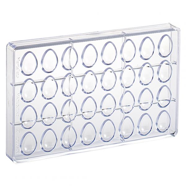 21U032N Форма для модулювання шоколаду "Яйце"  ø 22  h 32 мм