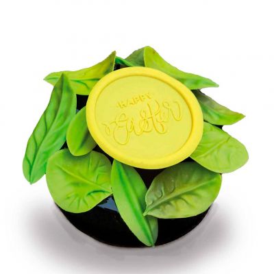 20FH36S Штамп для шоколаду "Happy Easter" ø 30 мм h 90 мм