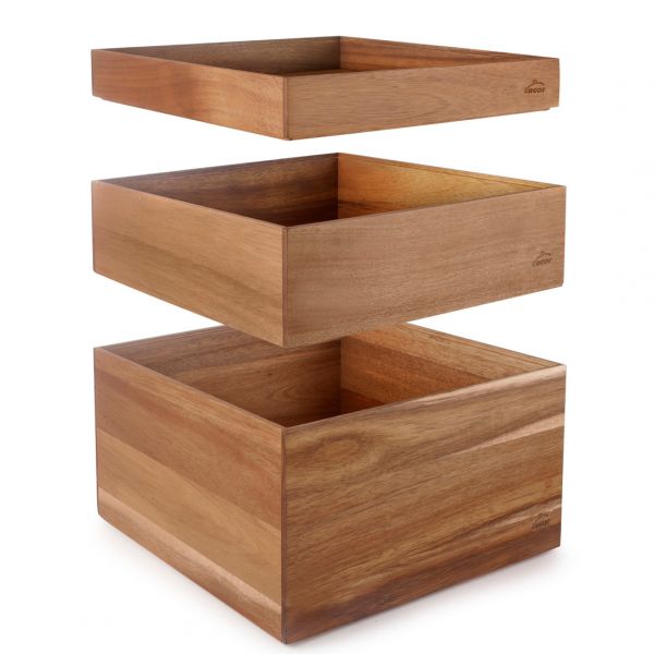 67926 Ящик дерев'яний GN 1/2 h 16,5 см