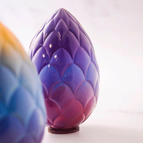 21U505 Форма для модулювання шоколаду "Blossom"  ø 105 h 165 мм, 1 шт, 200 г