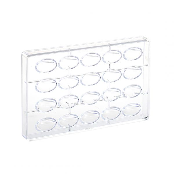 MA1985 Форма для шоколаду "Молюск" 41x24 мм h 20 мм (4x5 шт) - 10 г