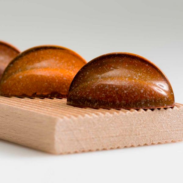 MA1985 Форма для шоколаду "Молюск" 41x24 мм h 20 мм (4x5 шт) - 10 г