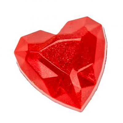 MA1993 Форма для шоколаду "діамантове серце" 33x33 h 15mm (24 шт)