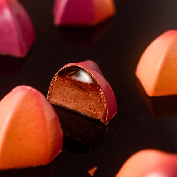 21MA1072 Форма для шоколаду "Стручок" 40x24 мм, h 19 мм (25 шт) - 9,2 г