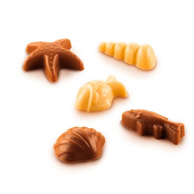 SCG059 Форма силіконова "Морські фігурки" Ø35x32 h 16 мм (12x3-5 мл)