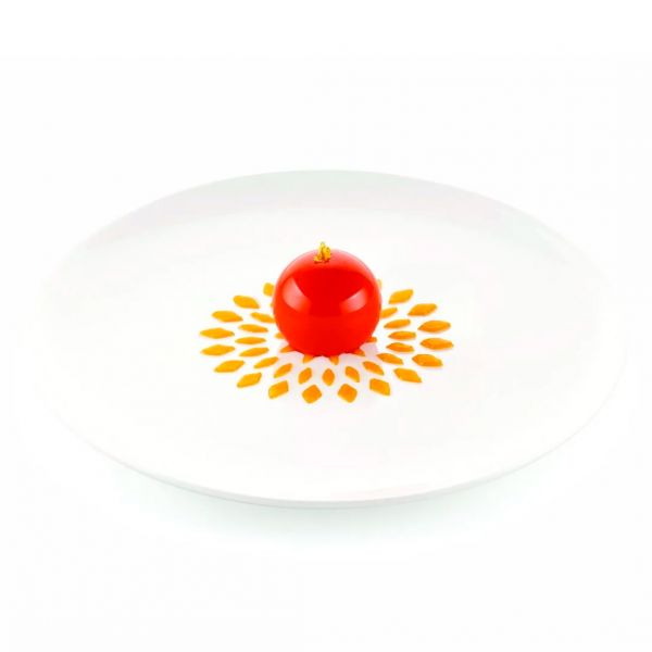 STENCIL FIORE DI LOTO Силіконовий килимок "Квітка лотоса" Ø 100 мм h 1 мм (2 шт)