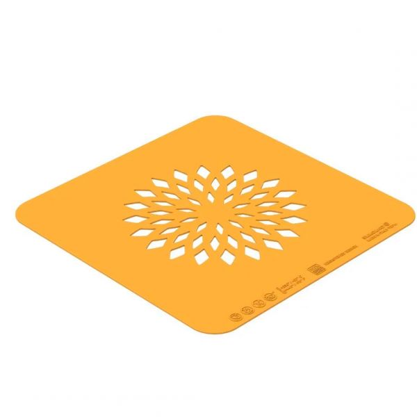 STENCIL FIORE DI LOTO Силіконовий килимок "Квітка лотоса" Ø 100 мм h 1 мм (2 шт)