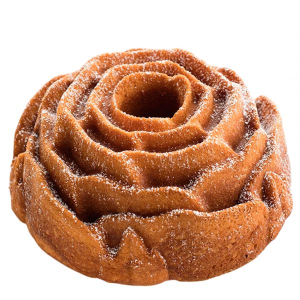 SFT251/C Форма силіконова "Роза" d 220 mm, h 100 mm