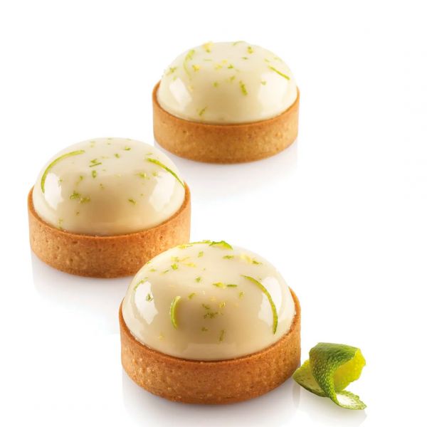 KIT TARTE RING PALET D70 MM Форма силіконова Ø64 h18 mm + 8 кілець (d 70 mm, h 20 mm) - 1*8 форма в