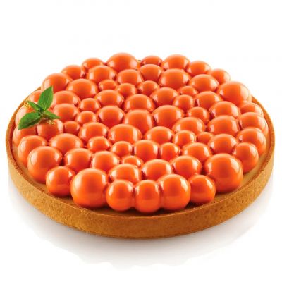 KIT TARTE RING BUBBLE D190 MM Форма силіконова Ø 170 h 20 мм + 1 кільце (Ø 190 h 20 мм) - 1 форма в