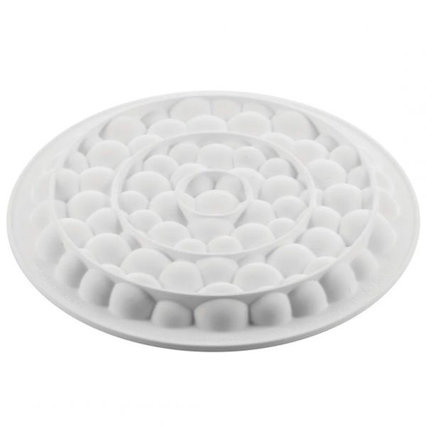 KIT TARTE RING BUBBLE D190 MM Форма силіконова Ø 170 h 20 мм + 1 кільце (Ø 190 h 20 мм) - 1 форма в