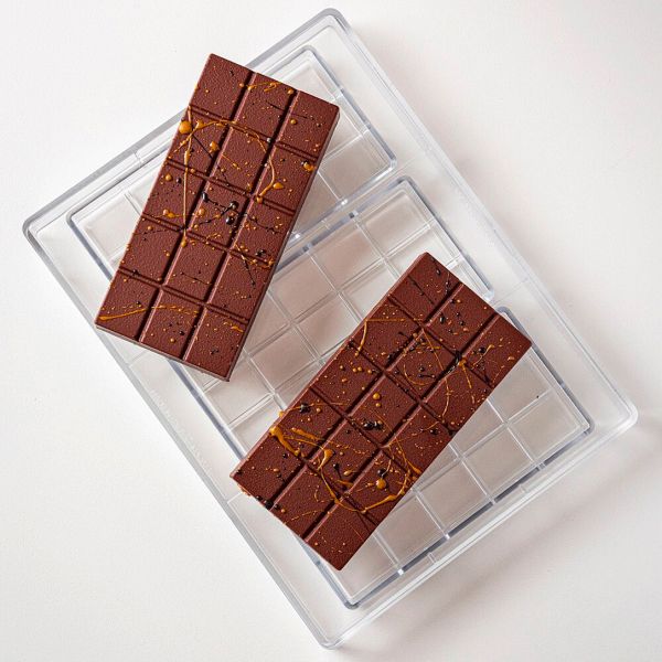 MA2034 Форма для шоколаду "Yummy" 155x75 мм, h 20  мм (3 шт) - 250  г