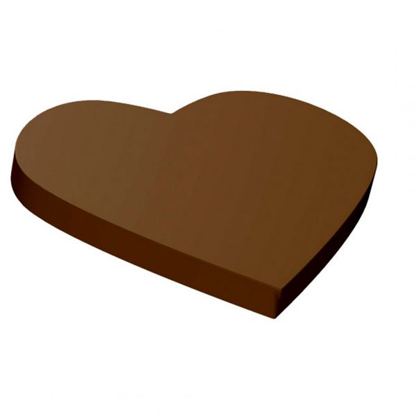 CHASIL 3 Трафарет силіконовий для декора "серце"  48 шт - 35х25 мм