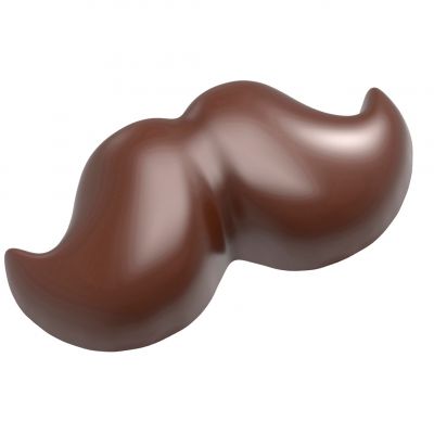 12066 CW Форма для шоколаду "вуса" 48х22,5 мм h 18,5  мм, 3х7 шт./12,5 г
