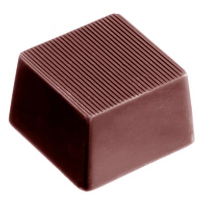 2150 CW Форма для шоколаду "Квадрат" 32x32 мм h 20 мм, 4х6 шт/24 г