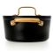 717022 Кастрюля з антипригарним покр. з кришкою d-24 см серія "Samoa Iconic"