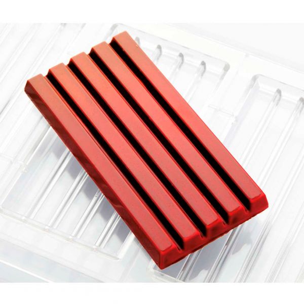 21MA2023 Форма для шоколаду 138 x 68 h 11 мм (3 шт) - 103 г