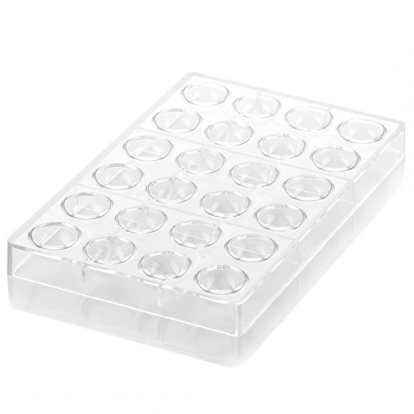 CH013 - SEMISFERA 01 Форма для праліне Ø31 h16мм