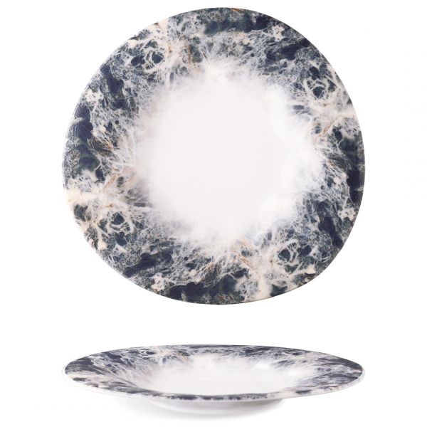 FLA2132-K0048 Тарілка кругла 32 см серія "Flamenco" декор "Astro"