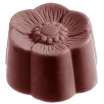 1230 CW Форма для шоколаду "Анемона" 31x31x17 мм, 3х8 шт./ 12 г